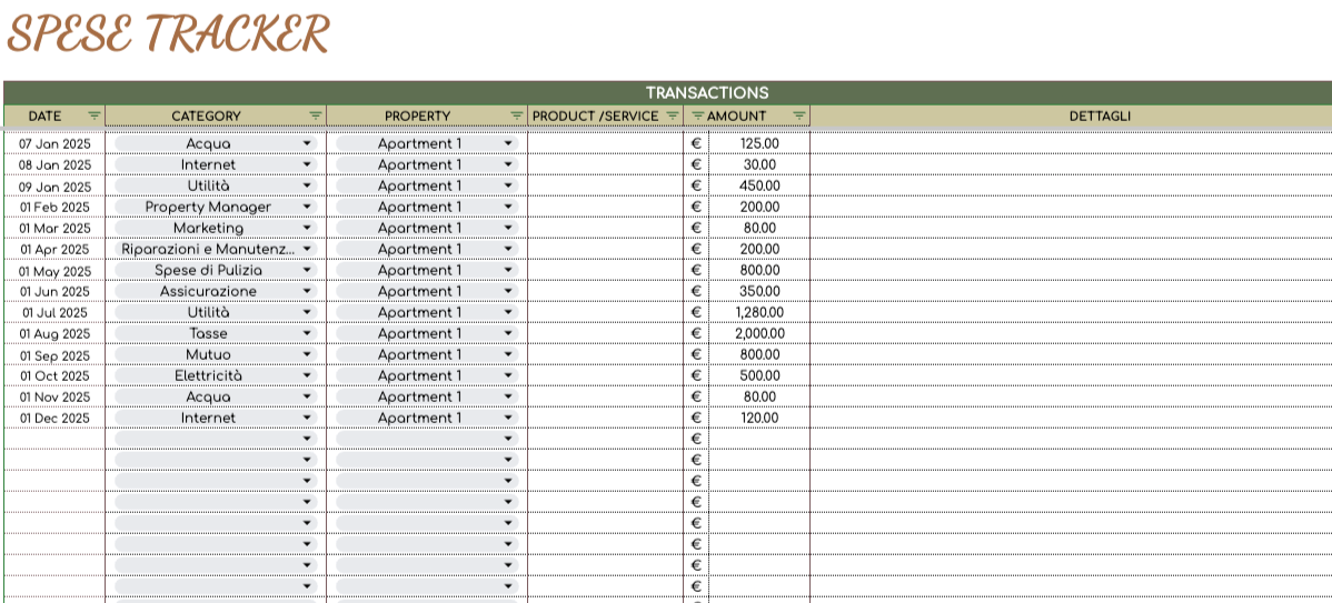 Property Tracker Local ADV